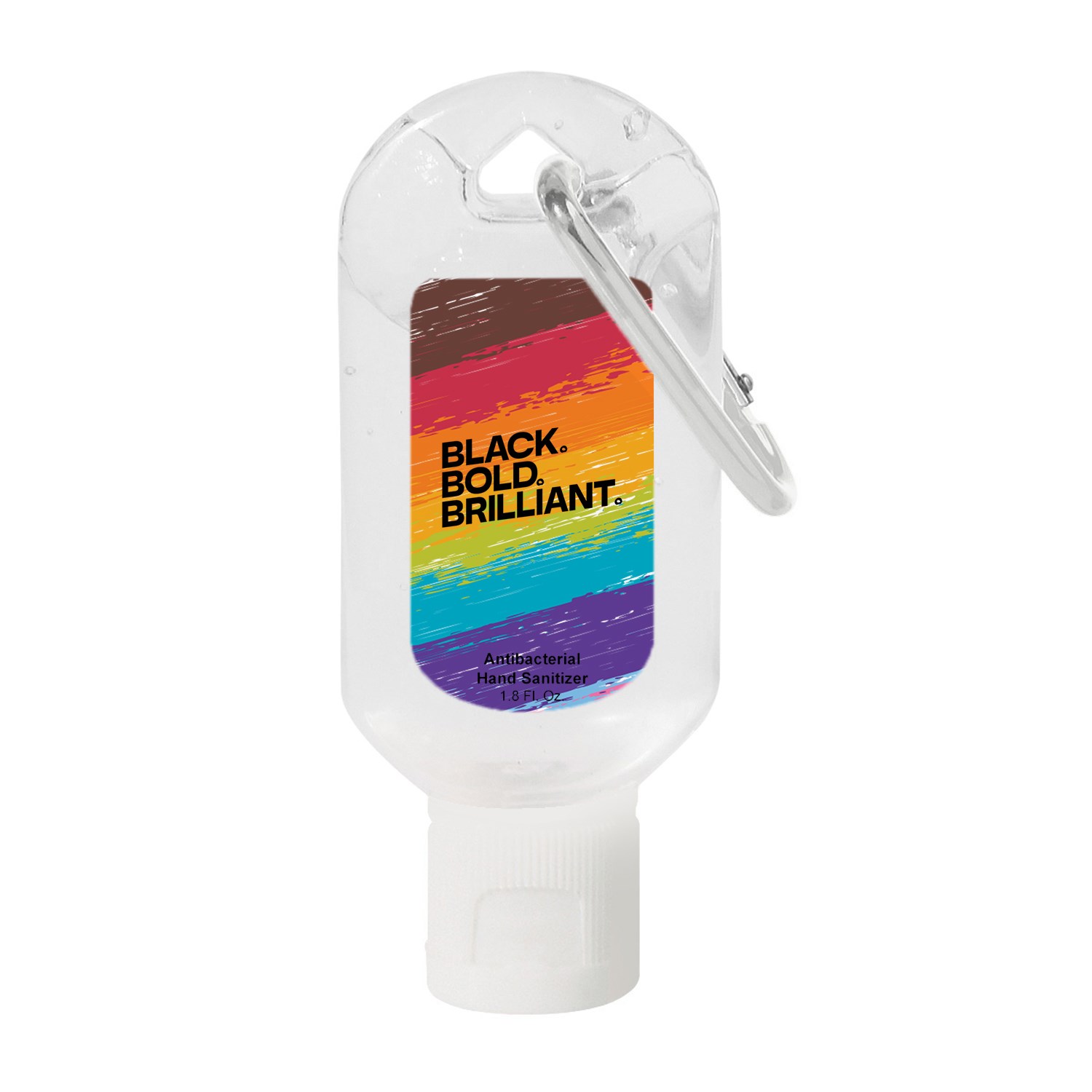 1.8 Oz. Hand Sanitizer With Carabiner